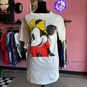 Vintage 1989 Badger Disney Minnie Mouse Tee Size M